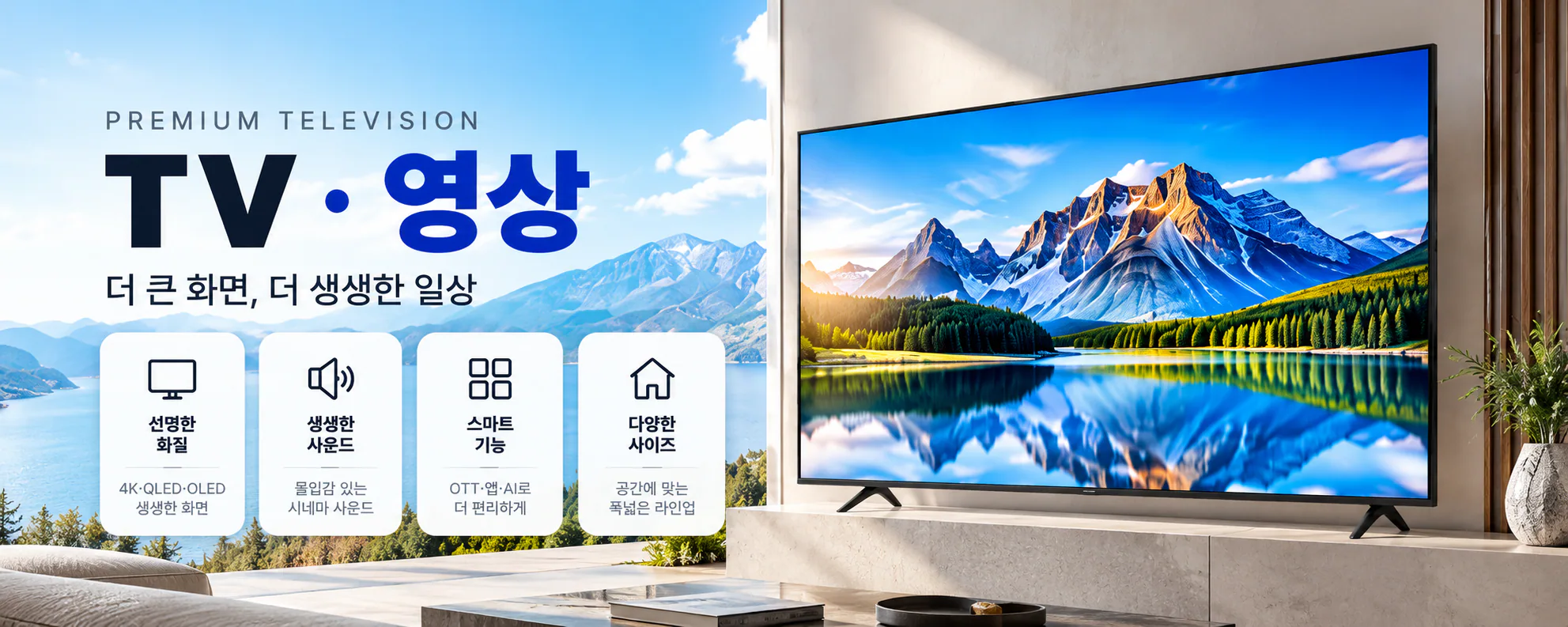사운드바 카테고리 배너