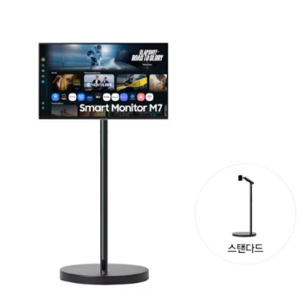 NEW 무빙스타일 스탠다드 M7 32인치(80.0cm) 블랙 LS32FM702U-2BE