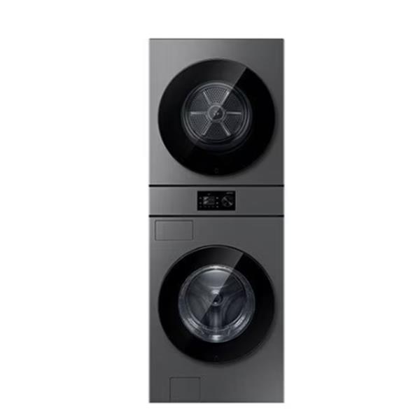 NEW 비스포크 AI 원바디 세탁기(24kg)+건조기(20kg) 1등급 다크스틸 WH80H2420GBHS