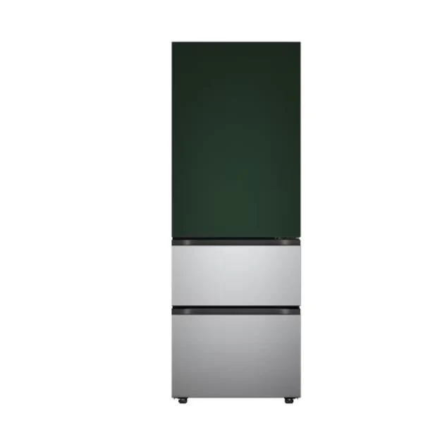 디오스 오브제컬렉션 김치톡톡 Fit & Max 3도어 김치냉장고 324L 솔리드 그린/솔리드 실버