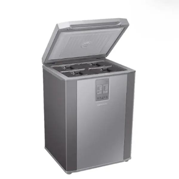김치플러스 뚜껑형 김치냉장고 126L 리파인드 이녹스 RP13C1022S9