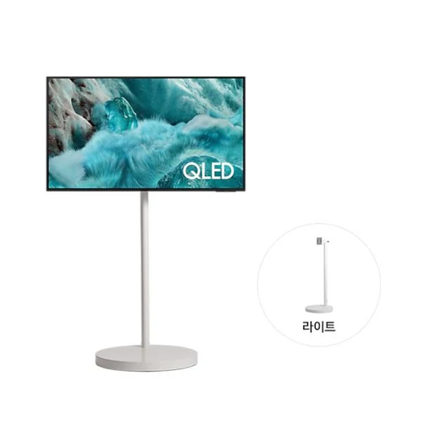 2025 무빙스타일 QLED AI 43인치 TV 화이트