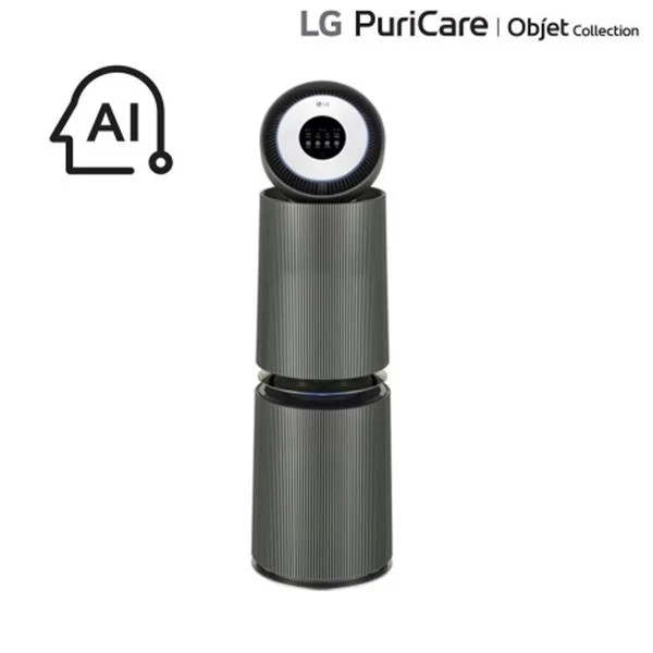 퓨리케어 오브제컬렉션 AI+ 360˚ 공기청정기 34평형 네이처 그린