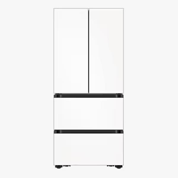 NEW 비스포크 AI 김치플러스 4도어 490L 1등급 새틴 화이트 RK70F49F1X